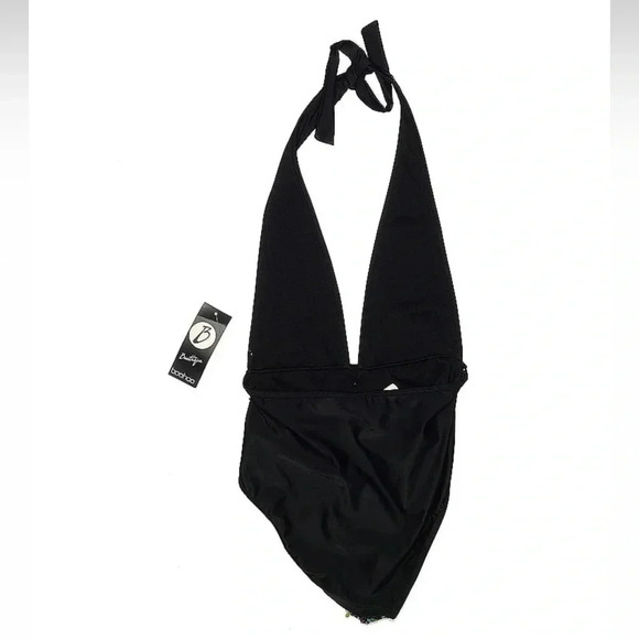 Boohoo Zermatt Boutique Sequin Swimsuit One Piece Women’s Size 4 S Small NWT - Picture 4 of 6